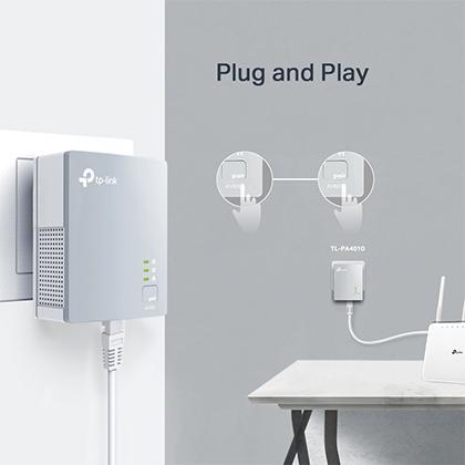 TP-LINK AV600 Powerline Kit​ TL-PA4010