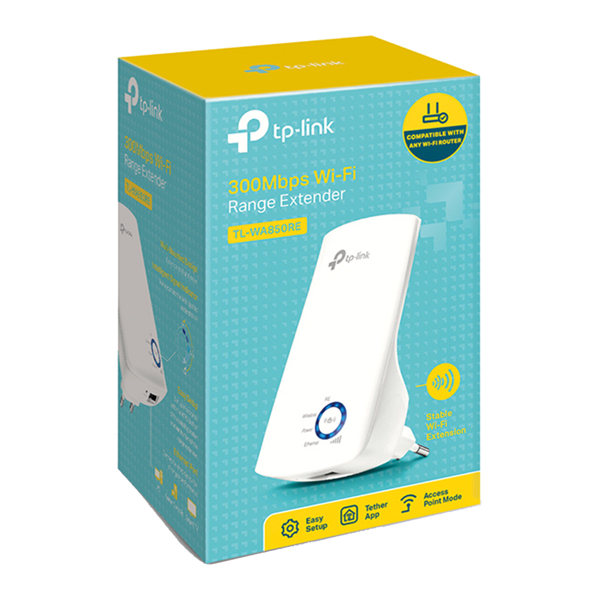 TP-LINK Wi-Fi Range Extender WA850 300Mbps Λευκό - 7