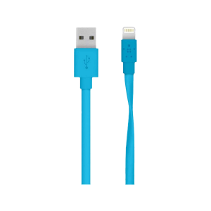 Καλώδιο Lightning Flat BELKIN 2.4A 1.2 μέτρα Μπλε