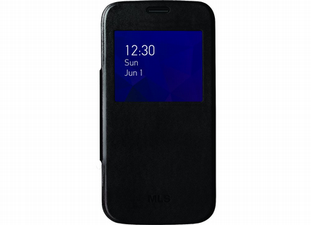 MLSiQTalk - COLOR SMART COVER CASE black