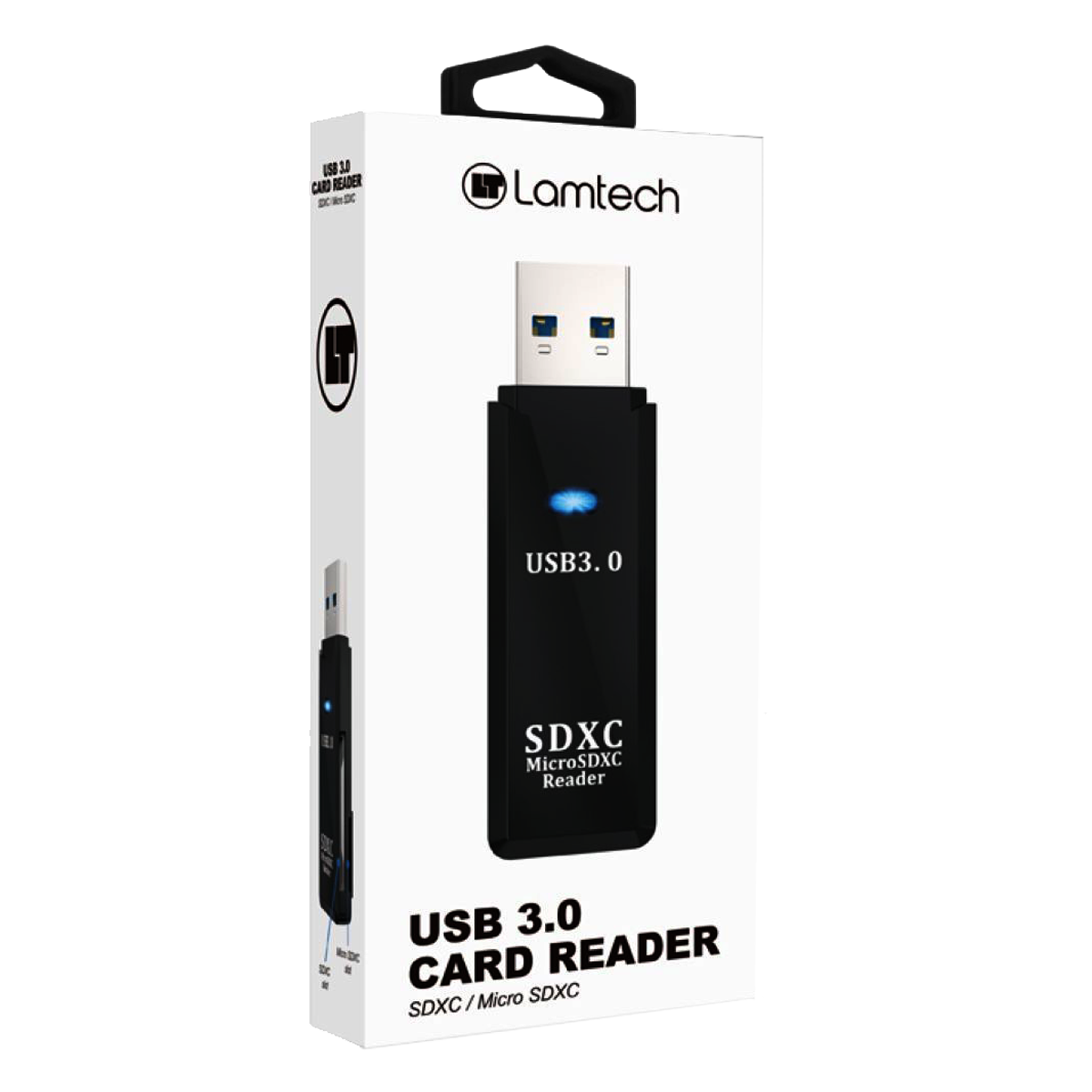 Card Reader LAMTECH USB 3.0 Μαύρη - 5