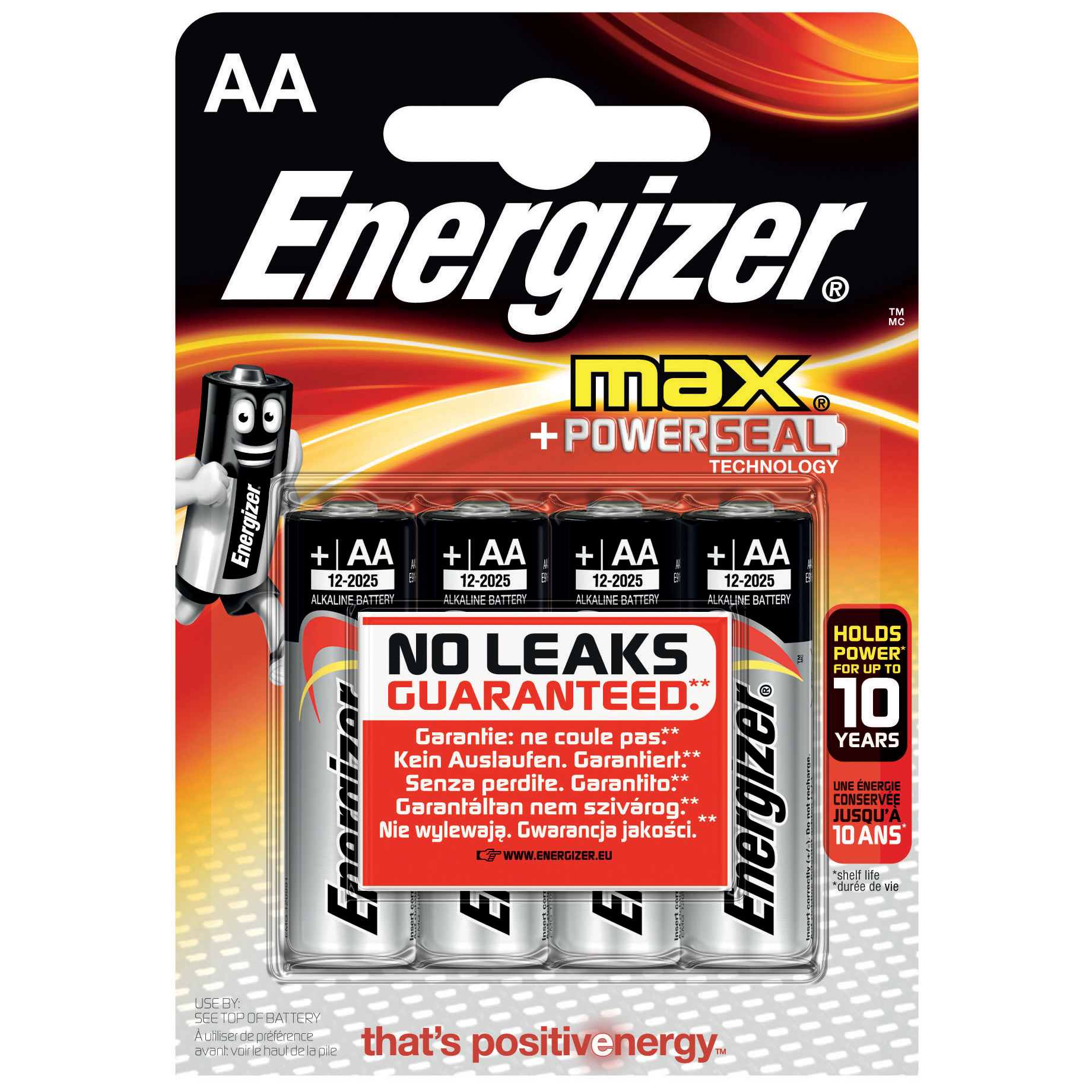 Μπαταρίες Αλκαλικές ENERGIZER Max LR06 (BL.4 τεμάχια)