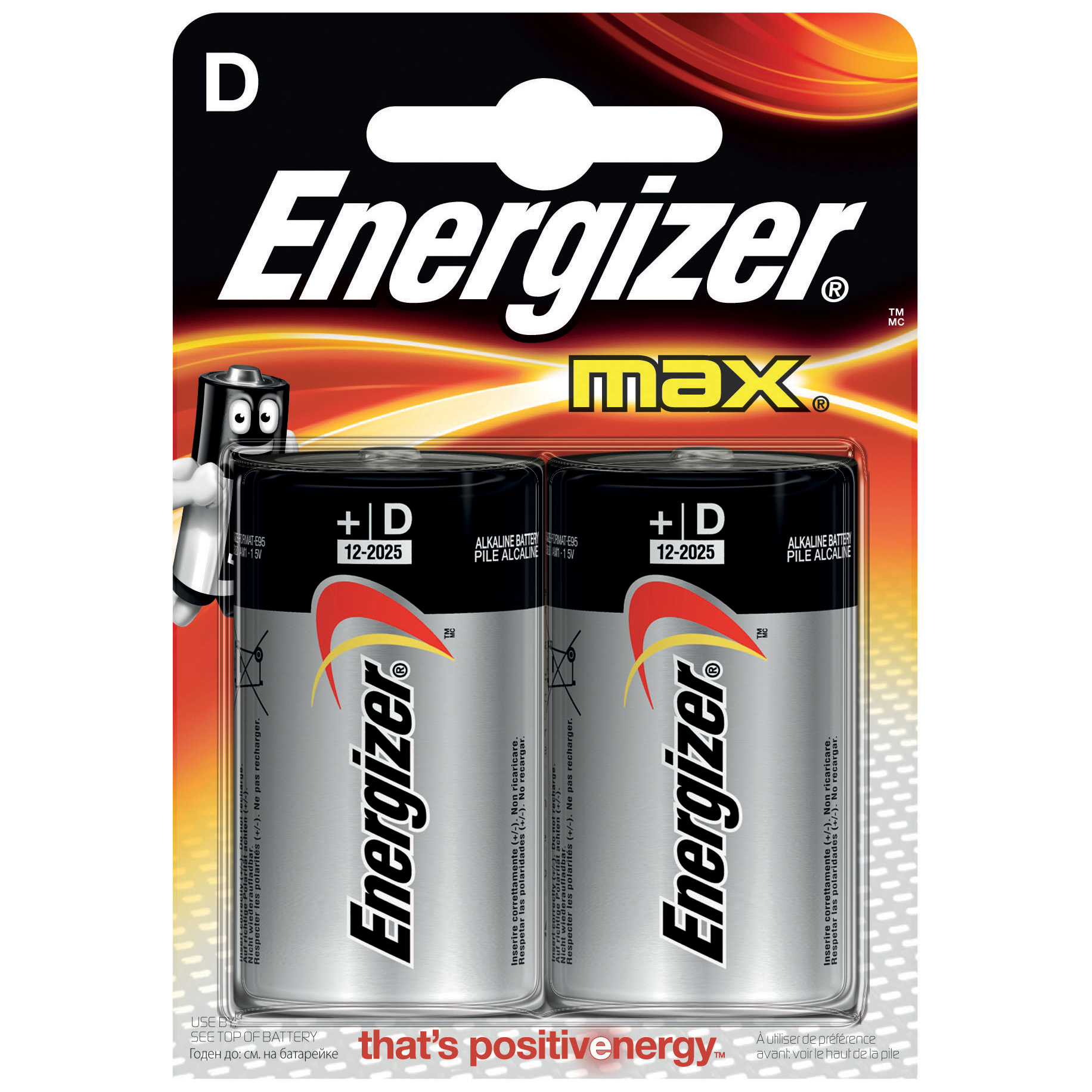 Μπαταρίες Αλκαλικές ENERGIZER Max D/LR20