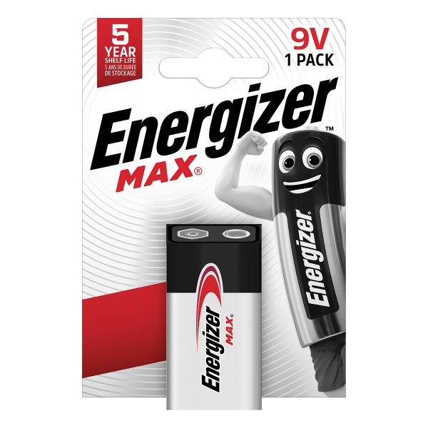 Αλκαλική Μπαταρία ENERGIZER Max 9V