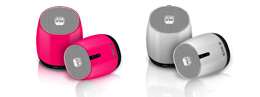 B/T SPEAKER MLS SOUND iQBS2 PINK