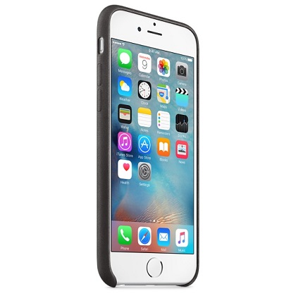 CASE APPLE IPHONE 6s PLUS LEATHER BLACK