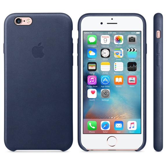 CASE APP.IPHONE 6s PLUS LEATHER MID BLUE