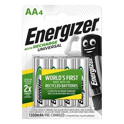 ENERGIZER rechargeable batteries AA4