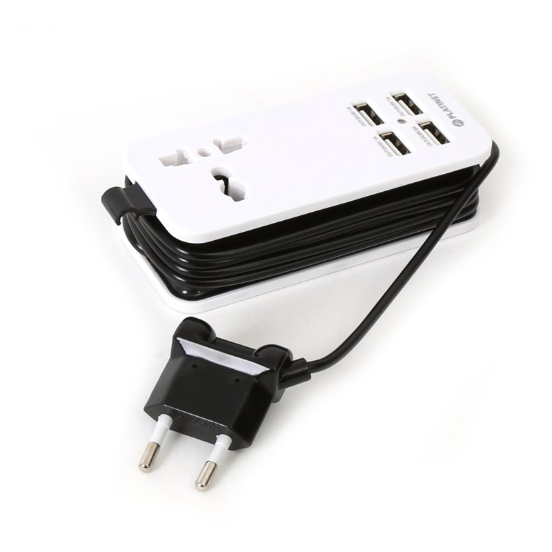 Φορτιστής Ταξιδιού PLATINET 4XUSB 4A+UK Plug