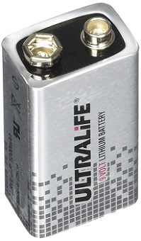 Ultralife 9V Lithium Battery 10-Pack