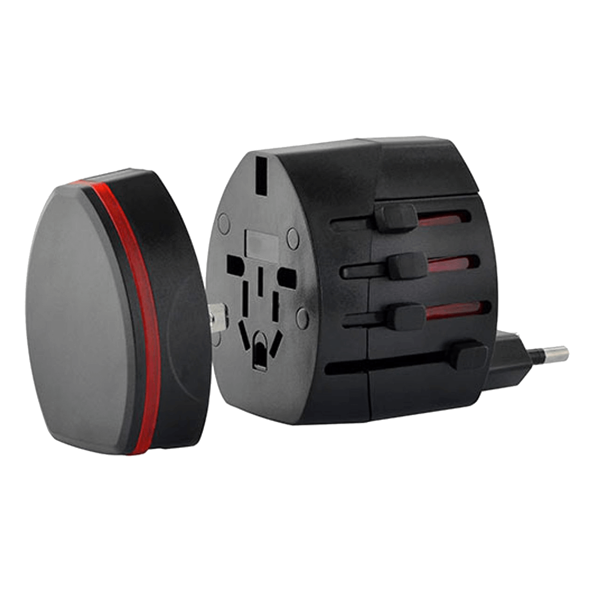 Universal Αντάπτορας Ρεύματος LAMTECH με 2 Θύρες USB - 2