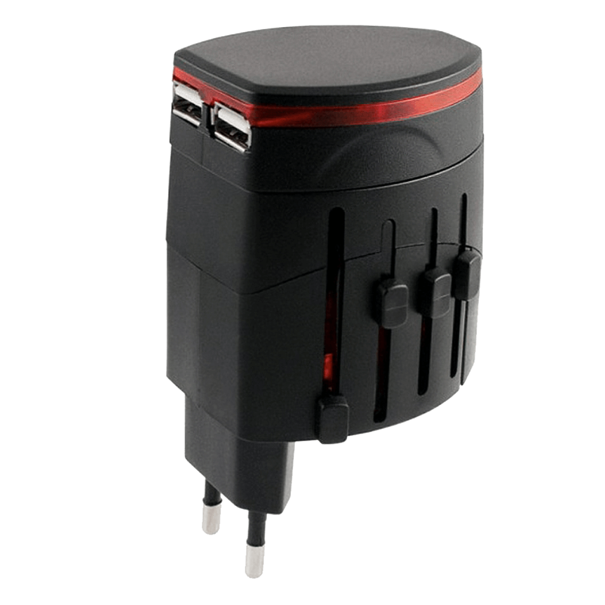 Universal Αντάπτορας Ρεύματος LAMTECH με 2 Θύρες USB - 3
