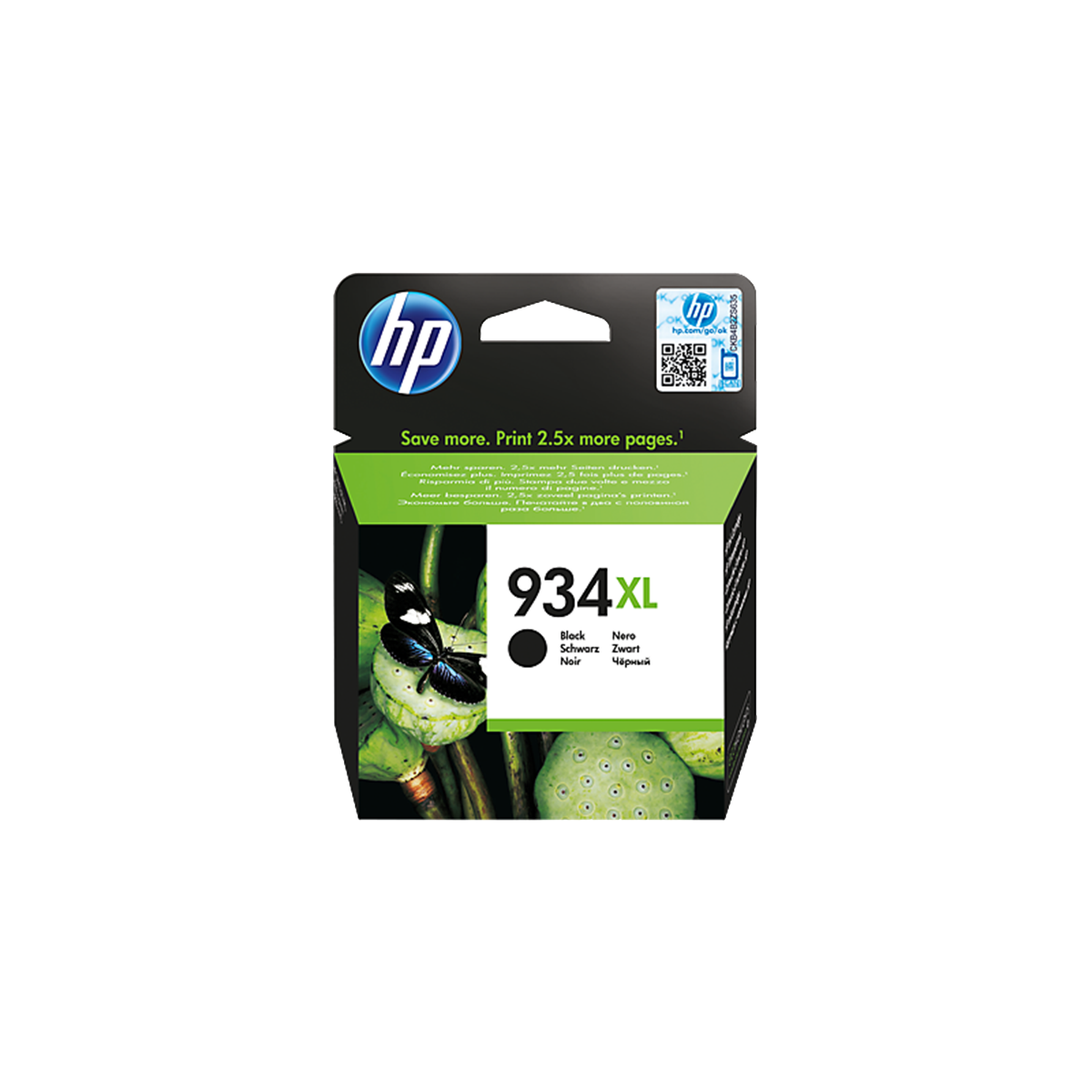 HP δοχείο μελάνης 934XL Μαύρο