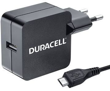 DURACELL Travel Charger Single USB 2.4Α