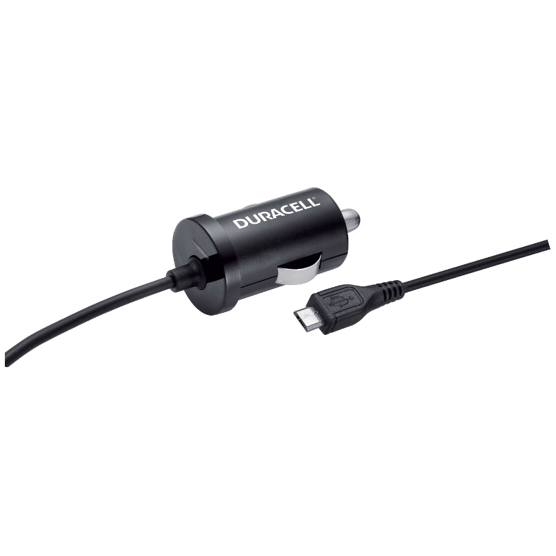 Φορτιστής Αυτοκινήτου DURACELL Micro USB 1.0A