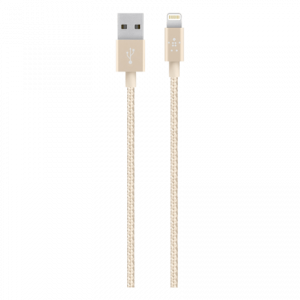 Καλώδιο Lightning BELKIN 2.4A 1.2 Μέτρα Χρυσαφί