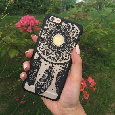 Mahalo Black Dreamcatcher Phone Case