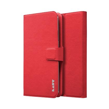 thiki Universal Folio LAUT gia Smartphones apo 5.3'' ews  5.7'' kokkini
