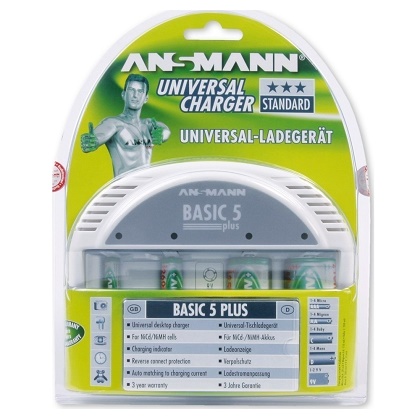 φορτιστή Ansmann Basic 5 Ni-Cd / Ni-MH Universal