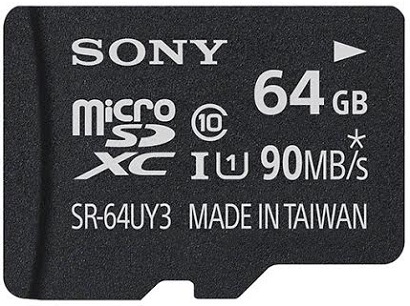 Sony microSDHC 64GB Class 10 SR32UYA