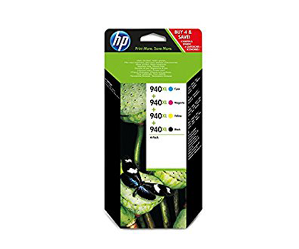CTRS HP 940XL 4 PACK BL/CY/MG/YL C2N93AE