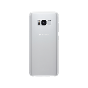 SAMSUNG Galaxy S8 θήκη Clear Cover Aσημί