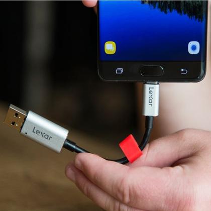 LEXAR kalwdio USB Type-C JumpDrive 20 ekatosta 128GB