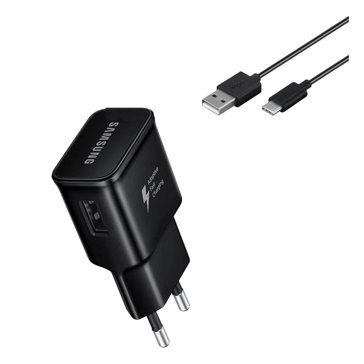 SAMSUNG φορτιστής ταξιδίου USB Type-C 15W Μαύρο