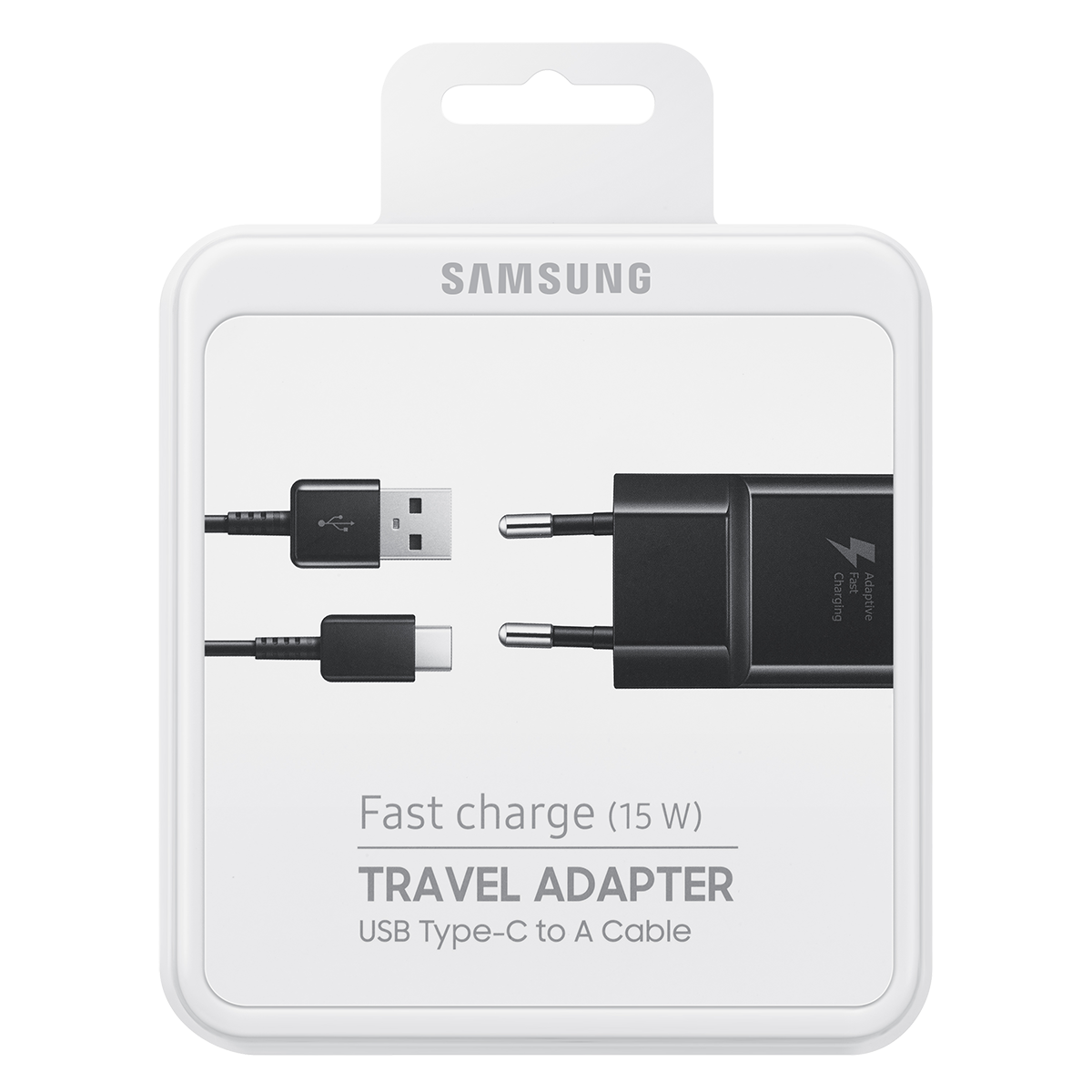 SAMSUNG φορτιστής ταξιδίου USB Type-C 15W Μαύρο - 4