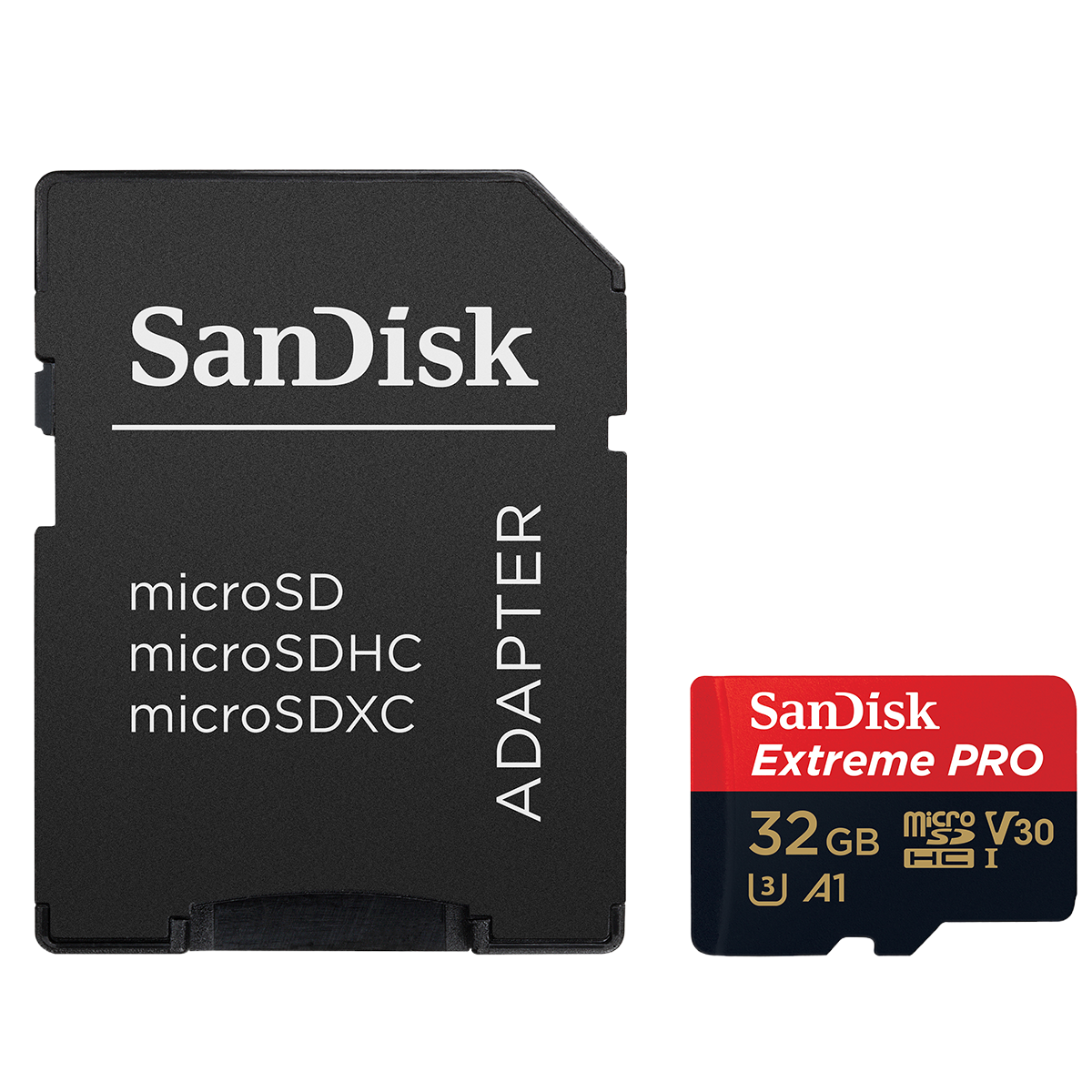 SANDISK κάρτα μνήμης Extreme Pro micro SDHC 32GB με αντάπτορα