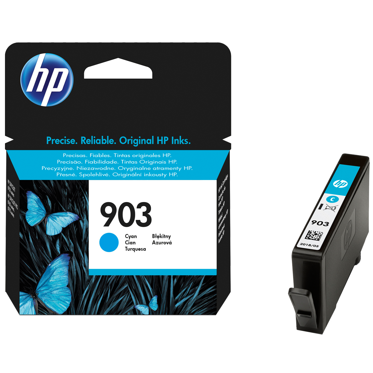 HP δοχείο μελάνης 903 Κυανό Instant Ink - 2
