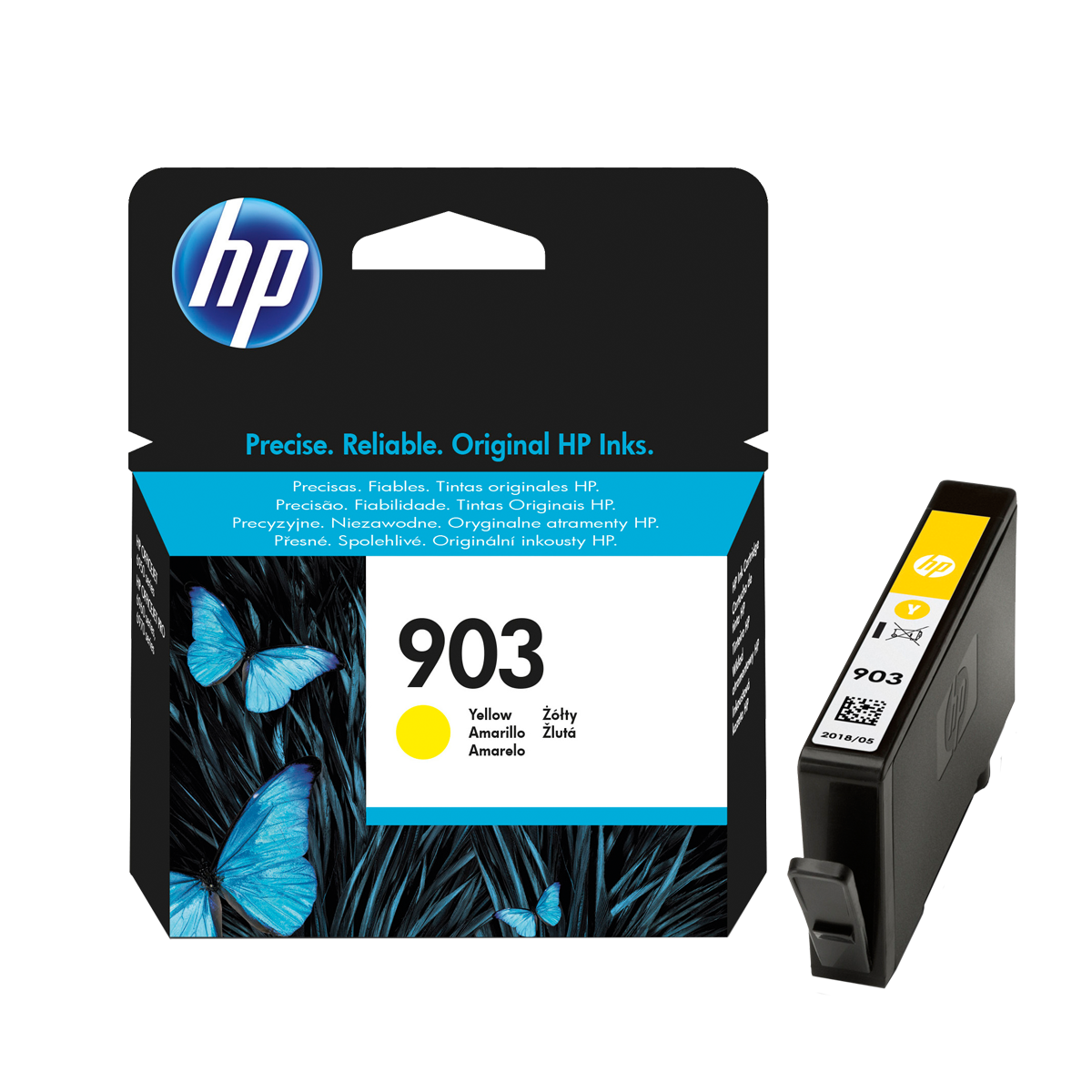 HP δοχείο μελάνης 903 Κίτρινο Instant Ink - 2
