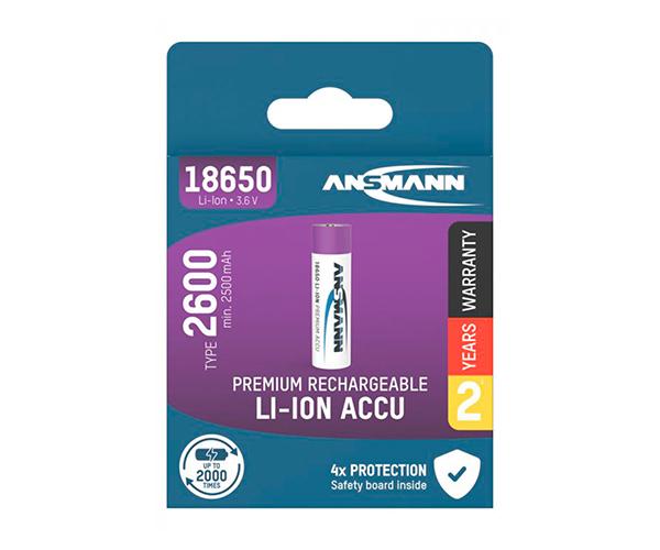 ANSMANN επαναφορτιζόμενη μπαταρία Li-ion