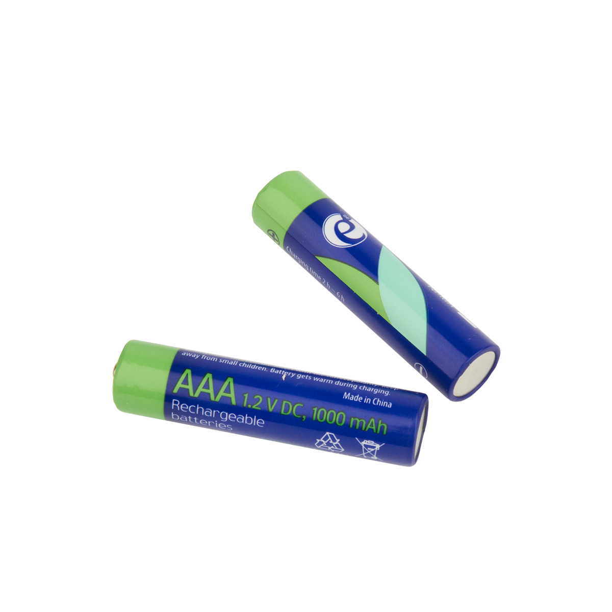 ENERGENIE επαναφορτιζόμενες μπαταρίες Ni-Mh AAA 1000mAh (2 Τεμάχια)