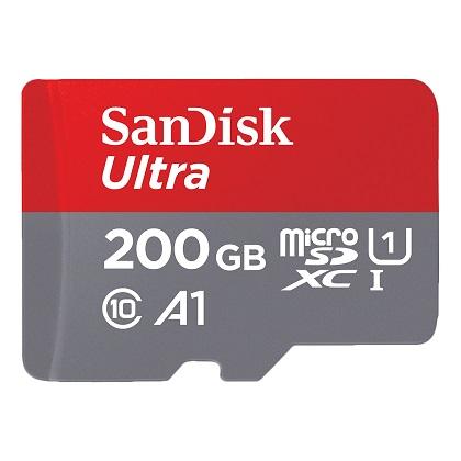 SANDISK κάρτα μνήμης ULTRA microSDXC 200GB Micro SDXC karta mnimis 200GB
