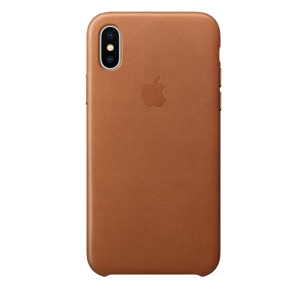APPLE δερμάτινη θήκη iPhone X