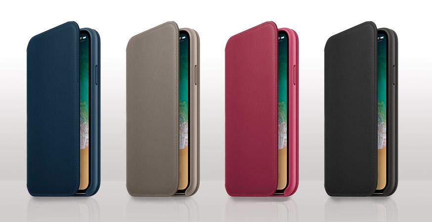 Apple leather case Folio iPhone X