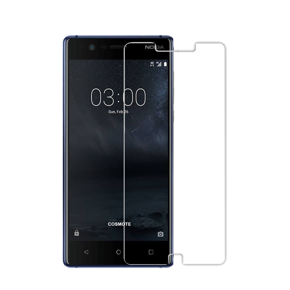 SENSO γυαλί προστασίας οθόνης NOKIA 3 - 2