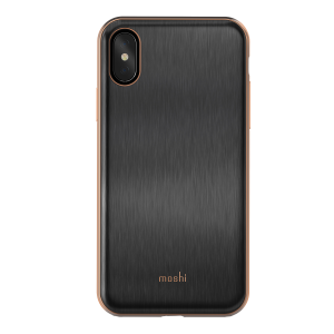 MOSHI θήκη iGlaze iPhone X Μαύρη