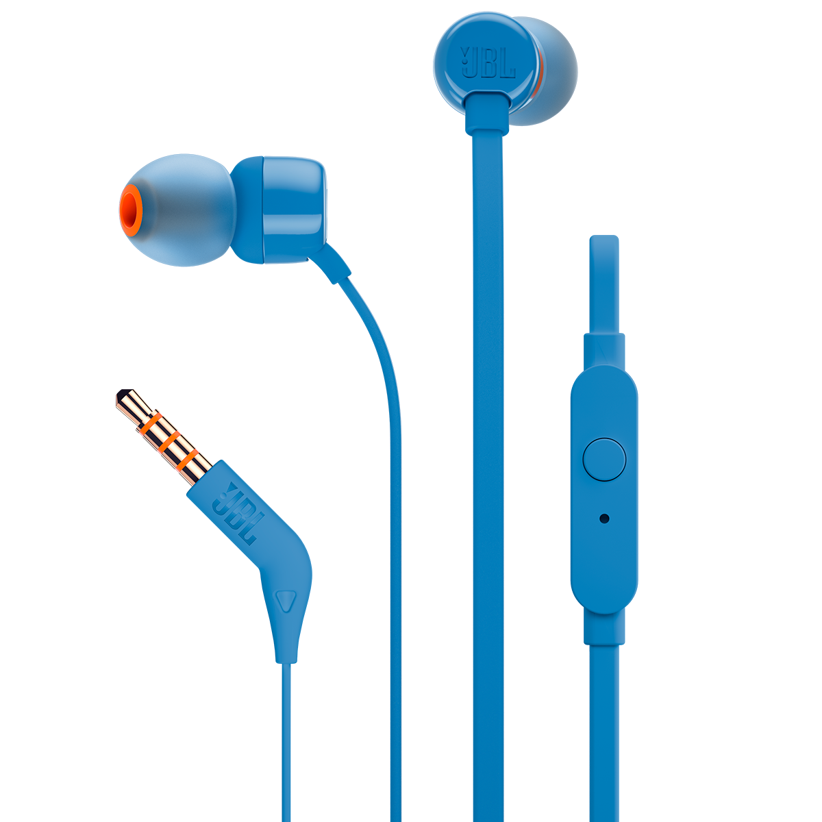 JBL handsfree ακουστικά T110 Μπλε