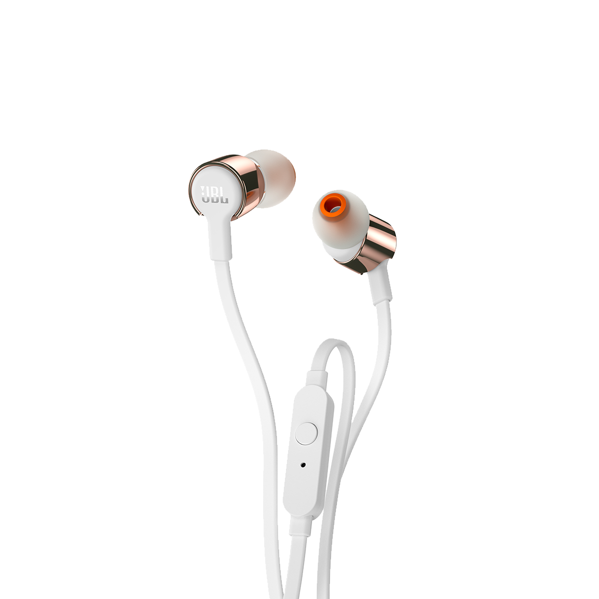 JBL handsfree ακουστικά T210 Ροζ-Χρυσαφί