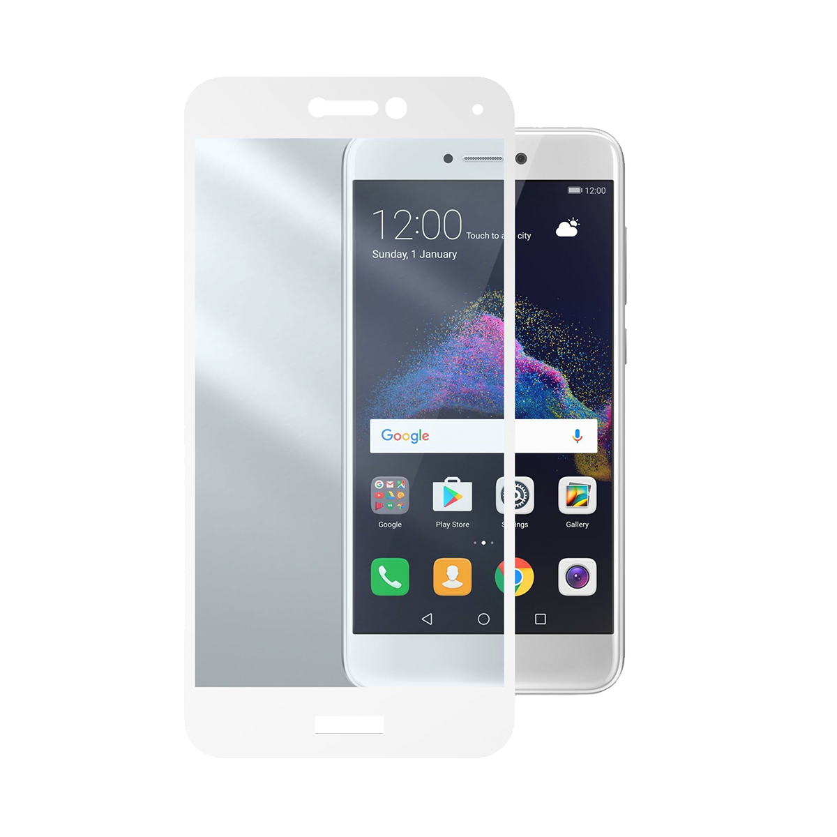 CELLULAR LINE γυαλί προστασίας οθόνης HUAWEI P9 Lite (2017) Λευκό