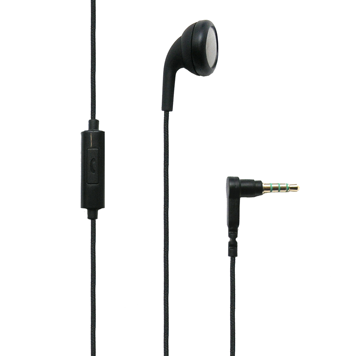 iNOS ενσύρματα handsfree ακουστικά Cordi Μαύρα