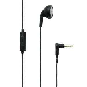 iNOS ενσύρματα handsfree ακουστικά Cordi Μαύρα