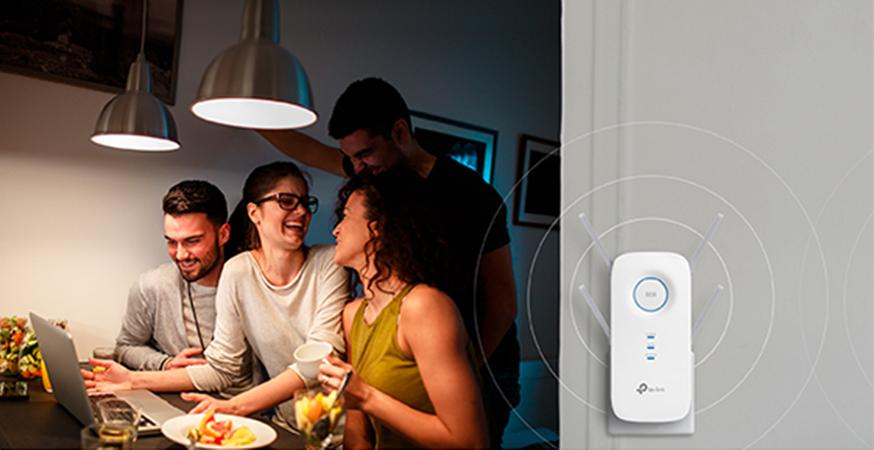 TP-LINK Wi-Fi Range Extender AC1900 RE500