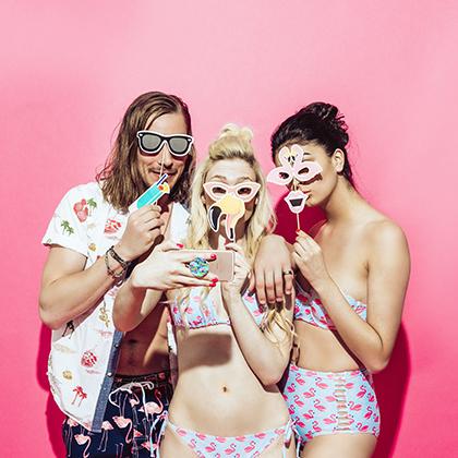 POPSOCKETS Rainforest Flamingos