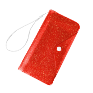 Θήκη Splash Proof Wallet CELLY για Smartphones έως 6.2'' Κόκκινη