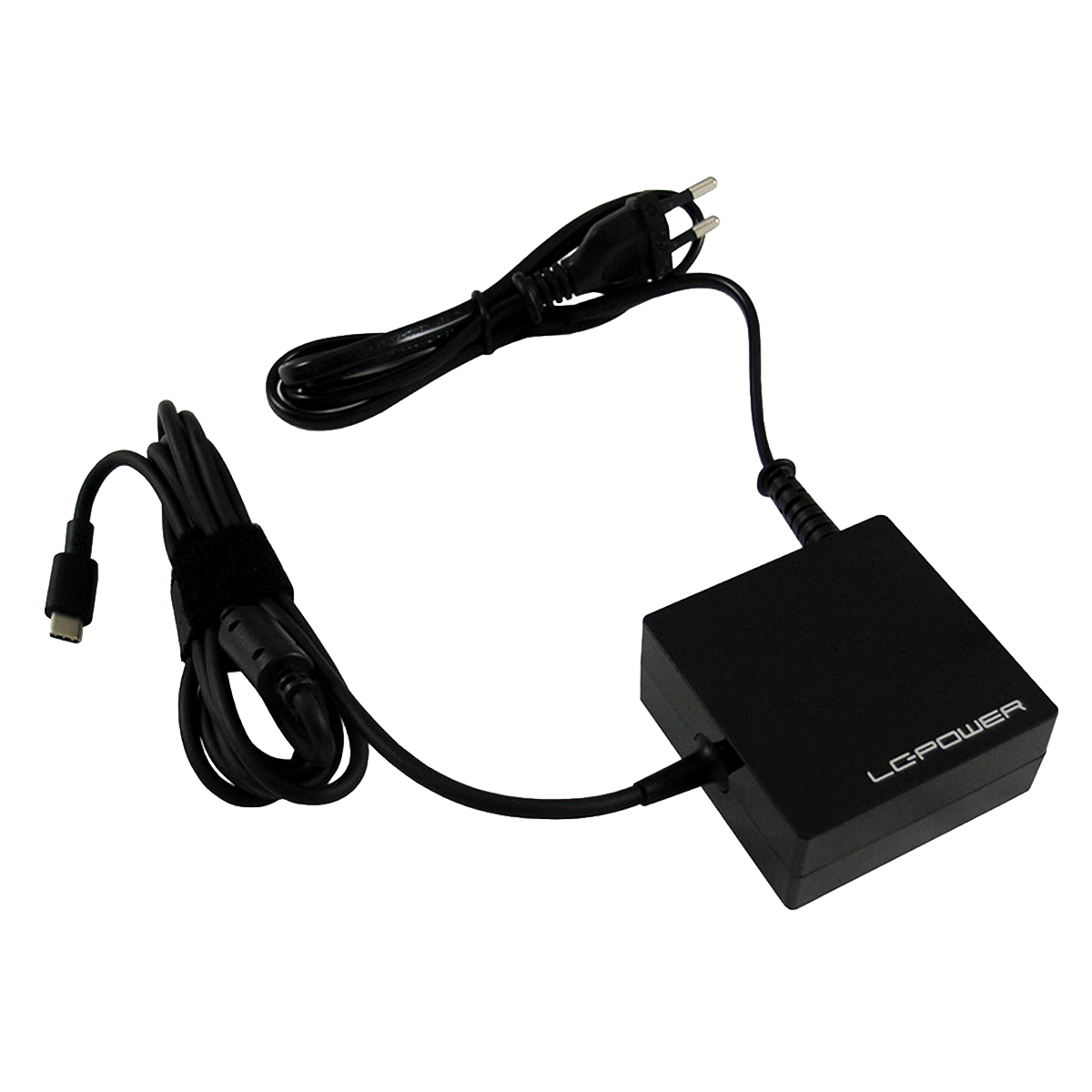 LC-POWER universal αντάπτορας τρ οφοδοσίας USB Type-C για Notebook 45W