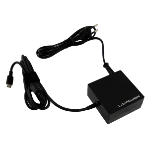 LC-POWER universal αντάπτορας τροφοδοσίας USB Type-C για Notebook 65W