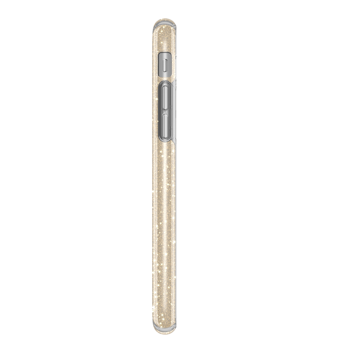 SPECK διάφανη θήκη Presidio Clear με Gold Glitter iPhone 8/7/6S/6 - 3